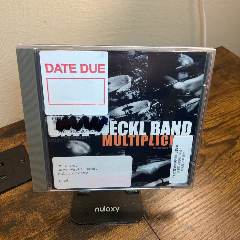 Dave Weckl Band Multiplicity CD Jazz Fusion Stretch Records SCD-9044-2